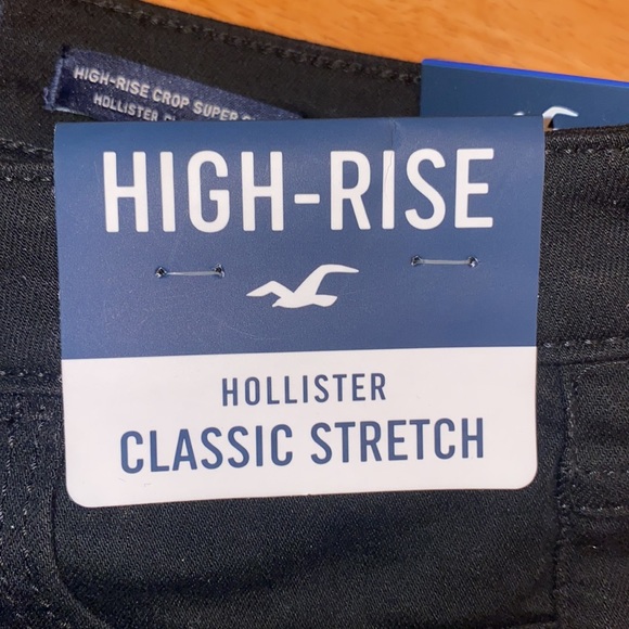 NEW Holllister Classic Stretch High Rise Crop Super Skinny - size 9R - Picture 5 of 10